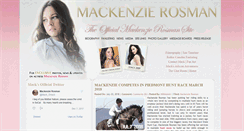 Desktop Screenshot of mackrosman.net